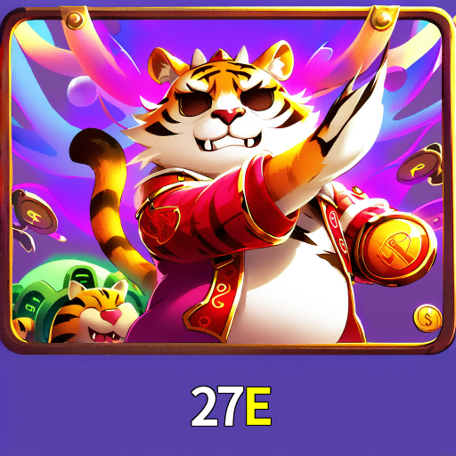 Imagem promocional da 27E mostrando a plataforma e suas vantagens